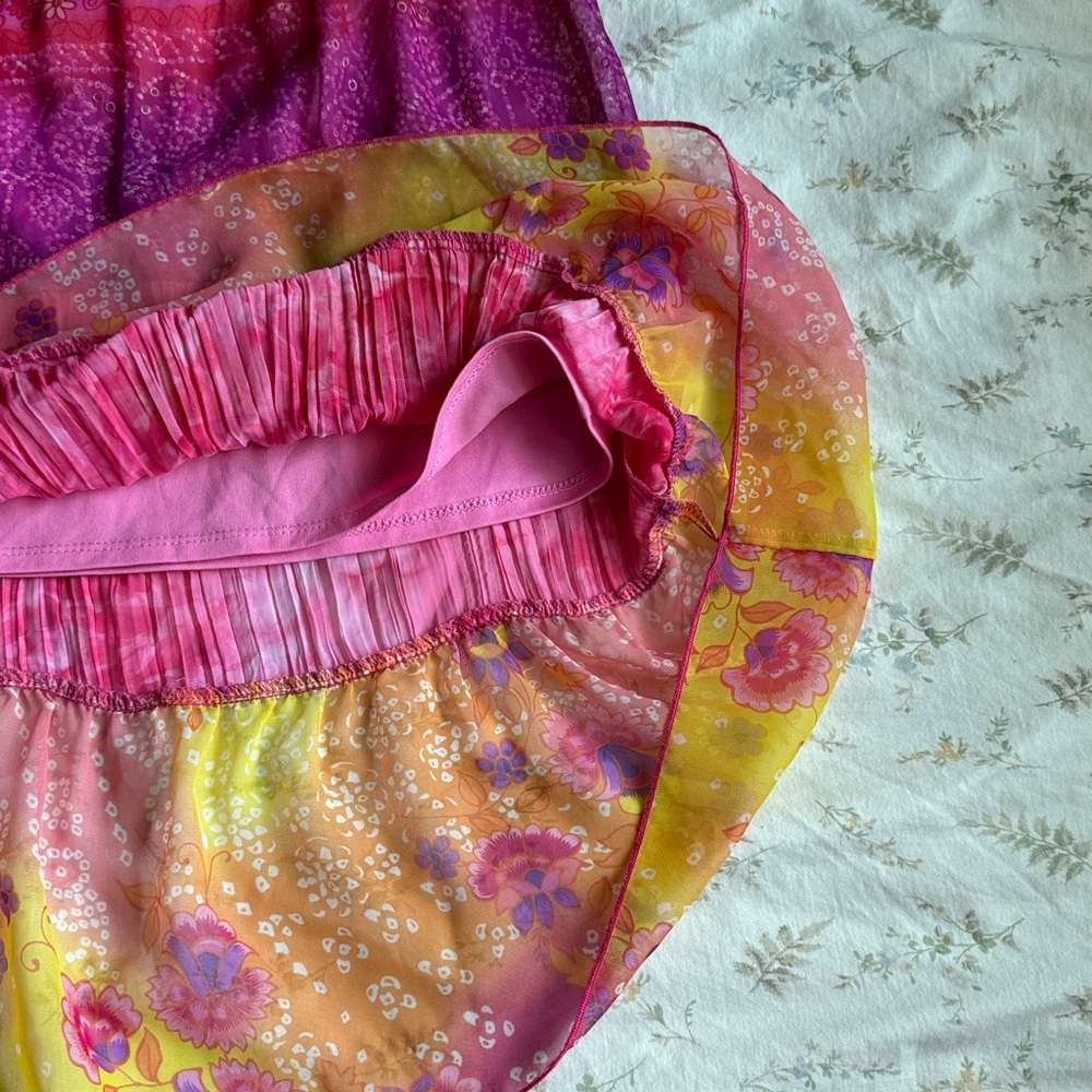 Amy byer Multicolored sequined midi skirt size XL in great condition - Picture 5 of 7
